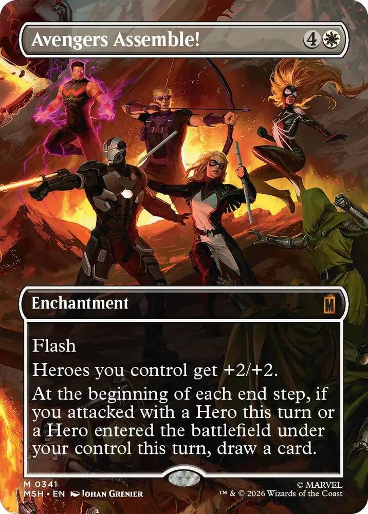 Avengers Assemble! (Borderless)