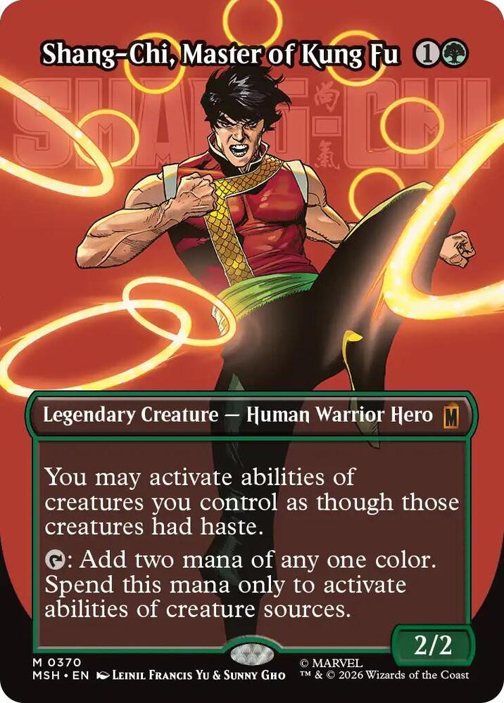 Shang-Chi, Master of Kung Fu (Borderless)