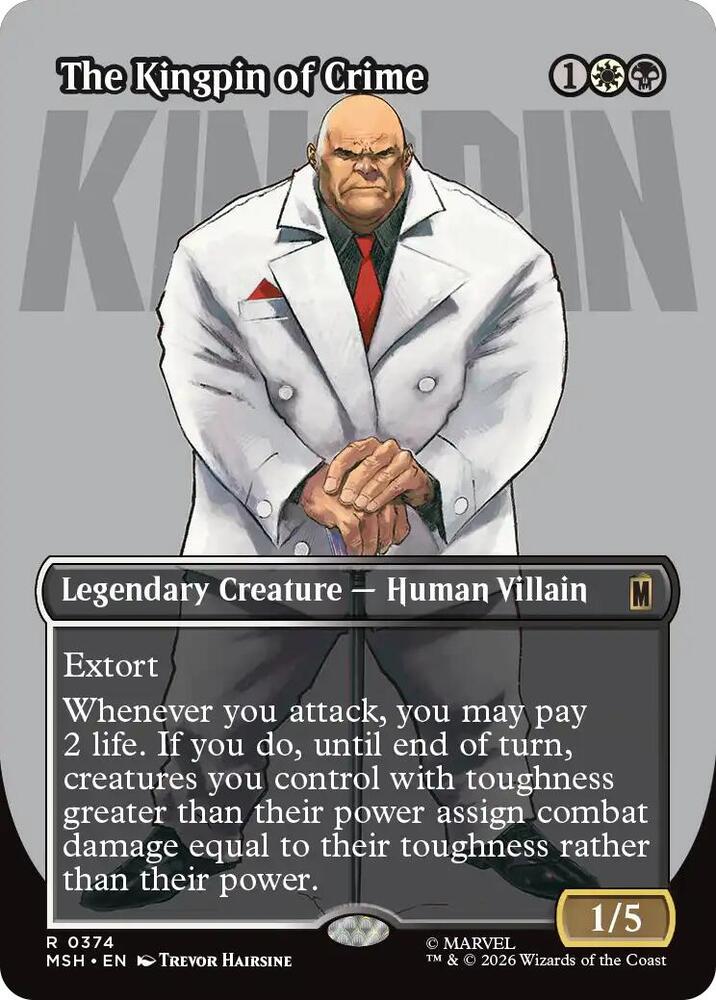 The Kingpin of Crime (Borderless)