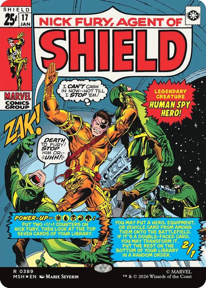 Nick Fury, Agent of S.H.I.E.L.D. (Borderless)