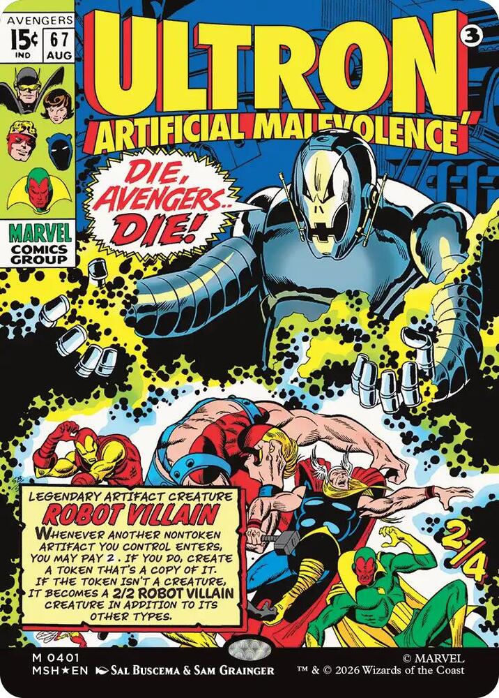 Ultron, Artificial Malevolence (Borderless)