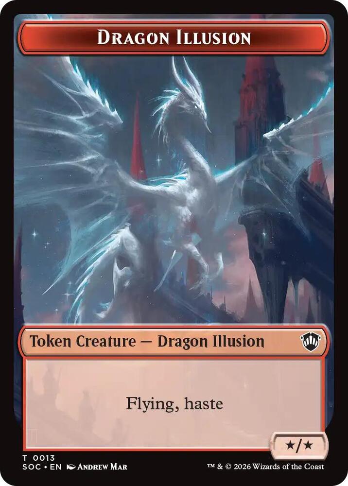 Dragon Illusion // Elemental (Token) Front