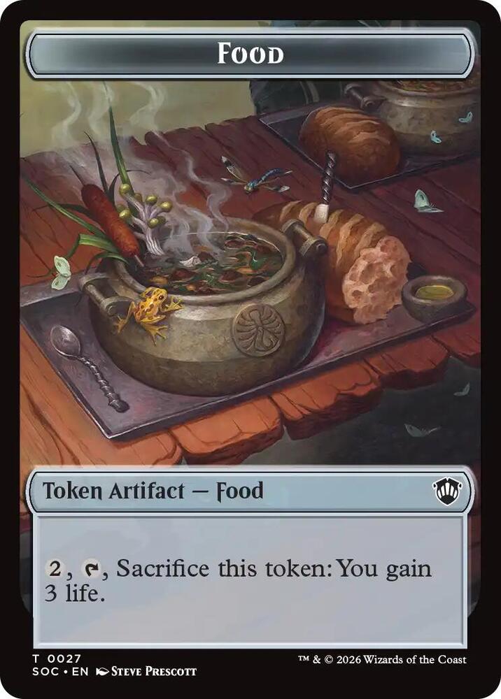 Food // City's Blessing (Token) Front