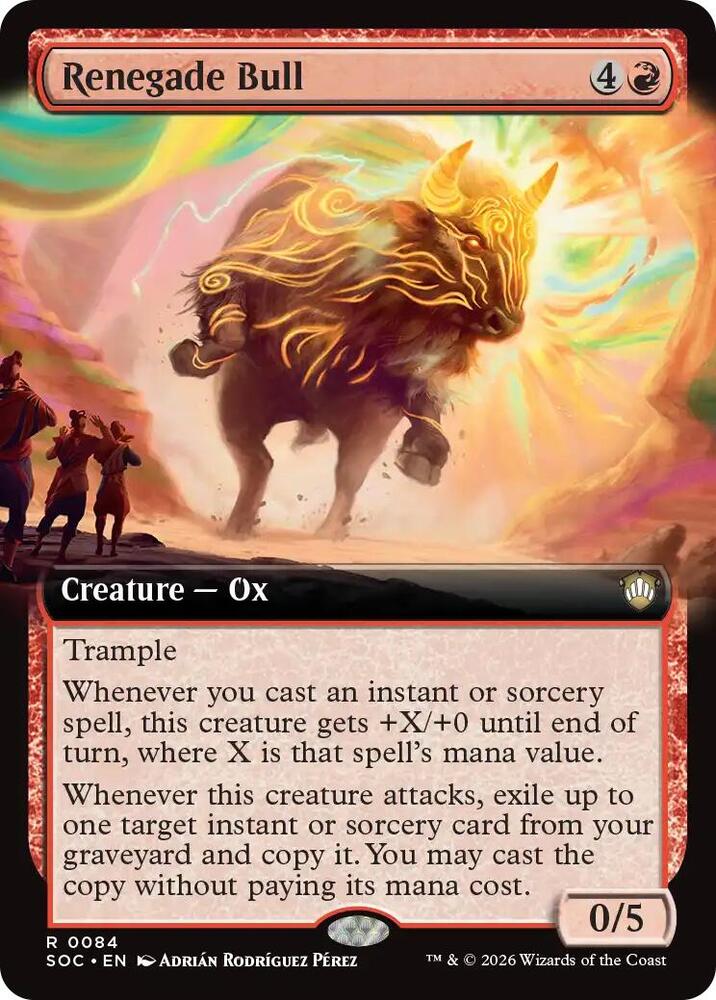 Renegade Bull (Extended Art)