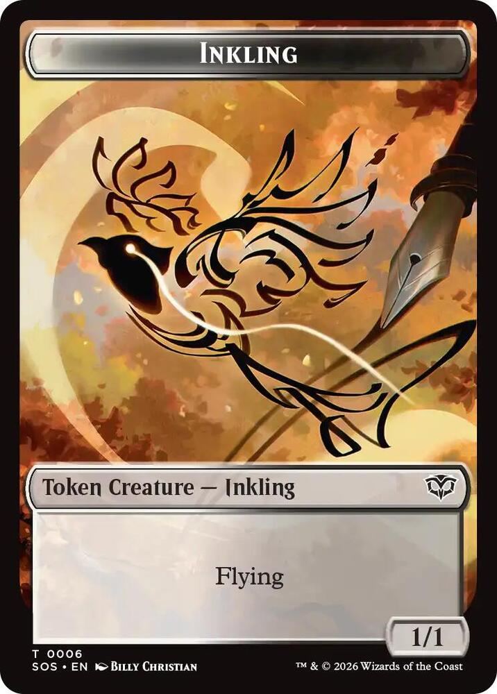 Inkling // Spirit (Token) Front