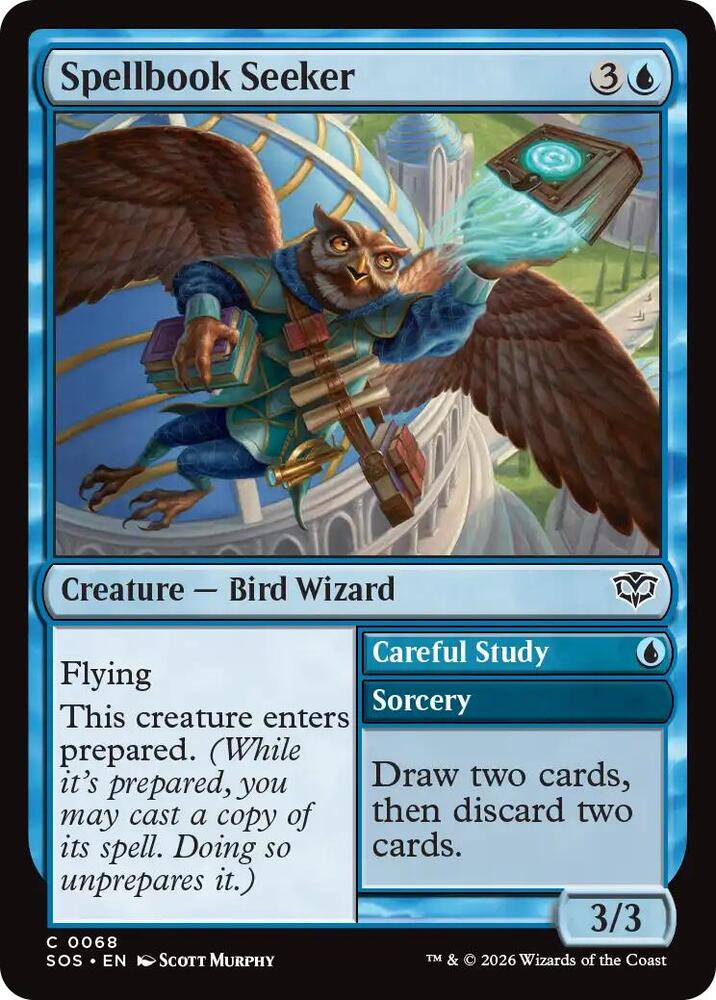 Spellbook Seeker / Careful Study