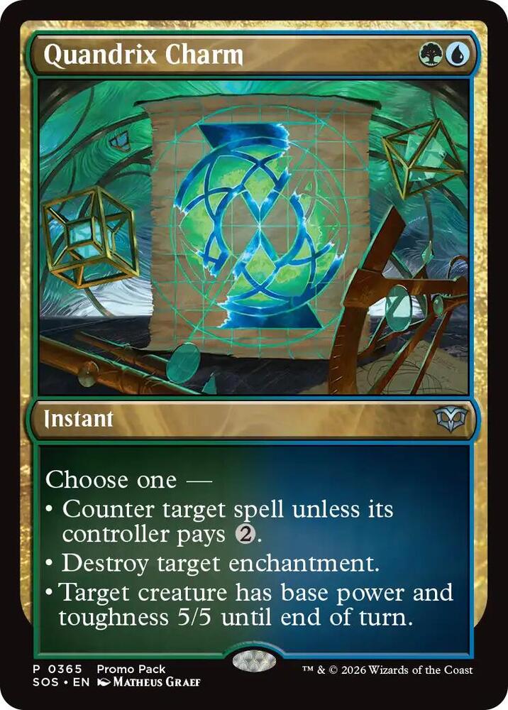 Quandrix Charm (Promo)