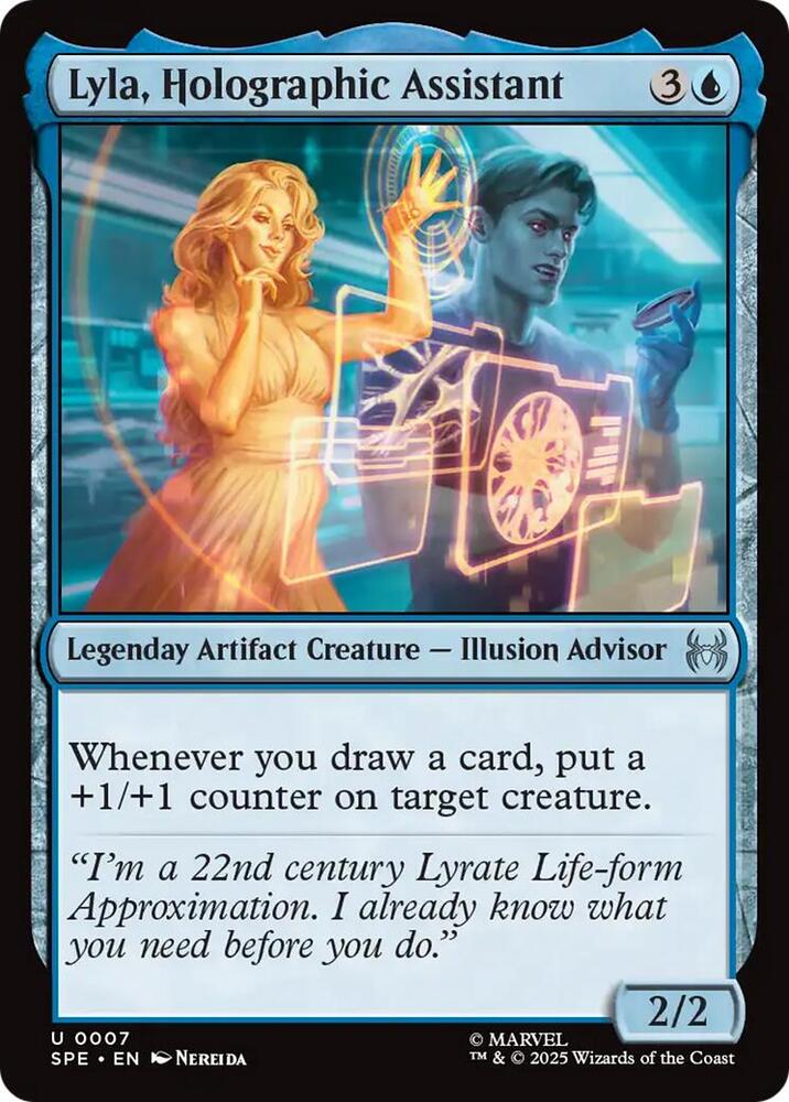 Lyla, Holographic Assistant