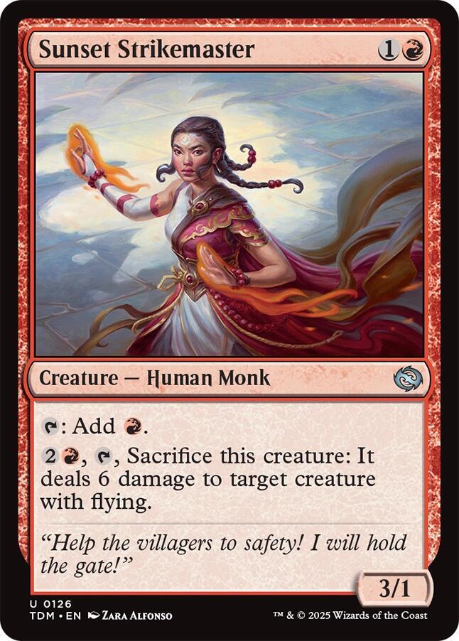 Sunset Strikemaster