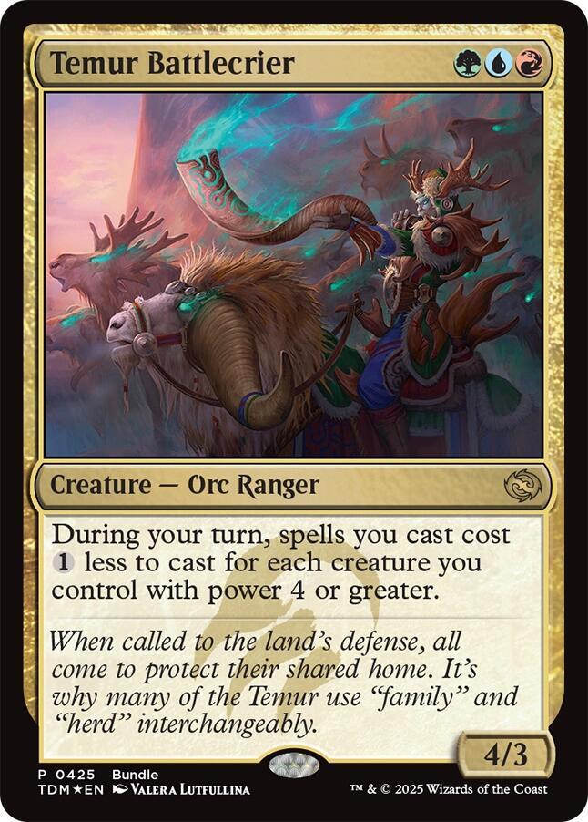 Temur Battlecrier (Bundle)