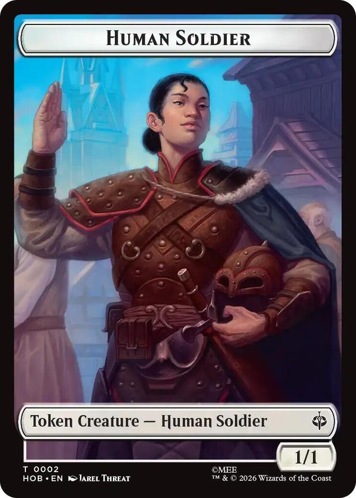 Human Soldier // Treasure (12) Front