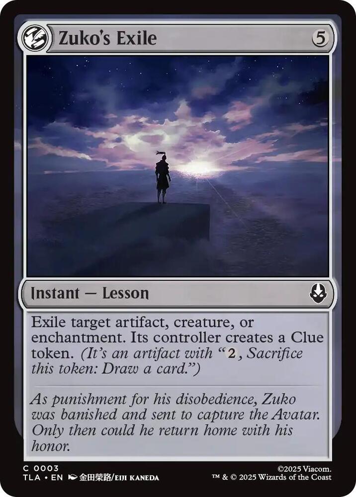 Zuko's Exile
