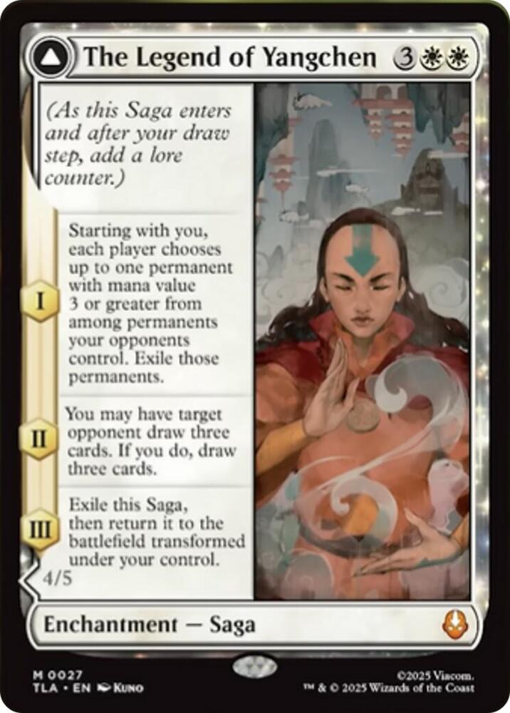 The Legend of Yangchen // Avatar Yangchen Front