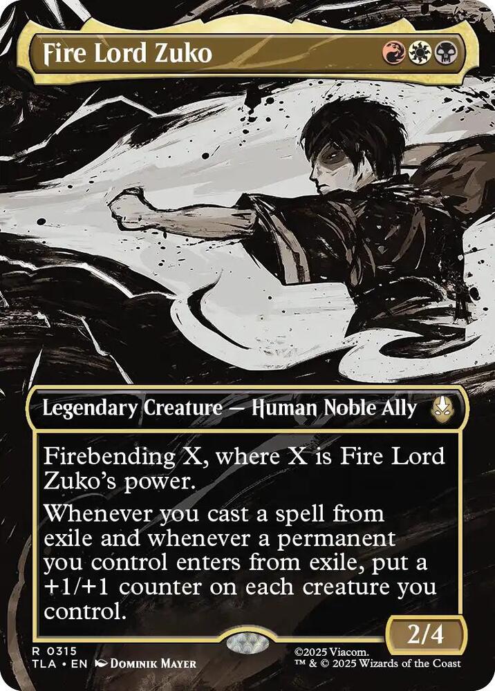 Fire Lord Zukov (Borderless)