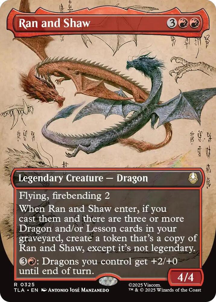 Ran and Shaw (Borderless)