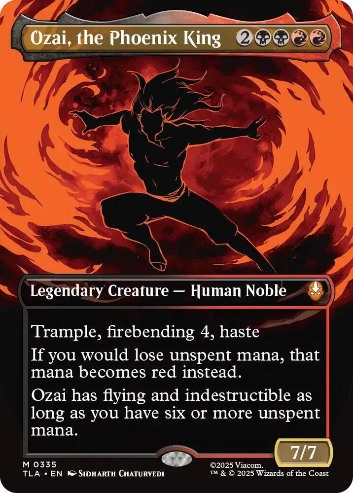 Ozai, the Phoenix King (Borderless)