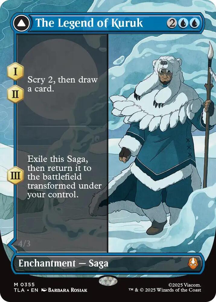 The Legend of Kuruk // Avatar Kuruk (Borderless) Front
