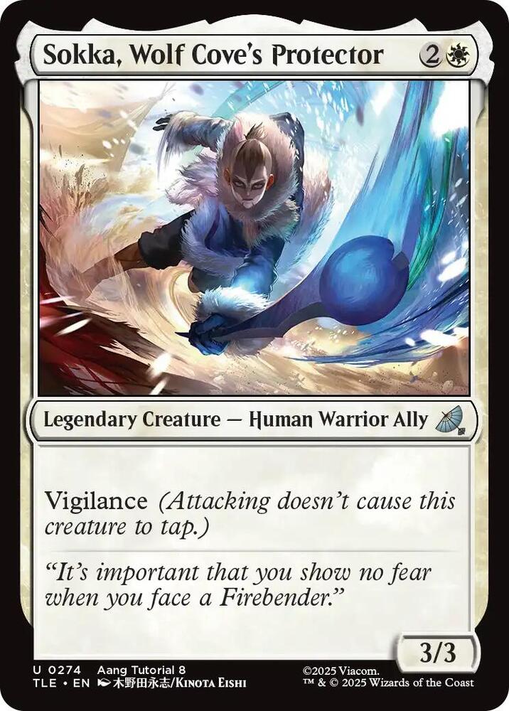Sokka, Wolf Cove's Protector