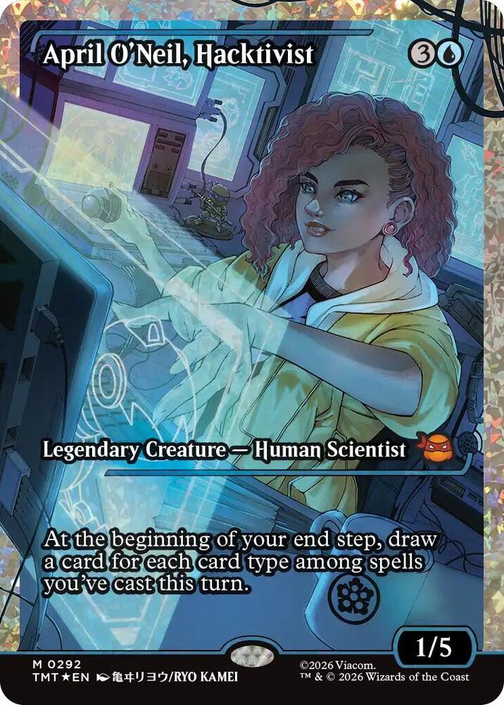 April O'Neil, Hacktivist (Showcase)