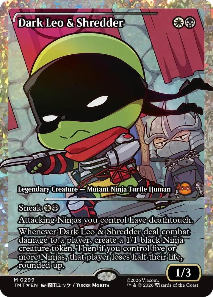 Dark Leo & Shredder (Showcase)