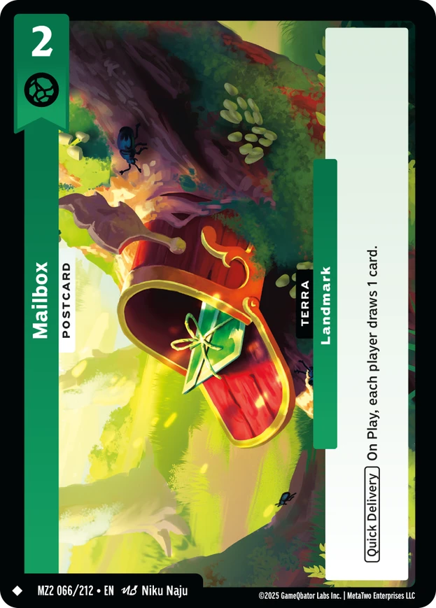 Mailbox - Postcard Earth