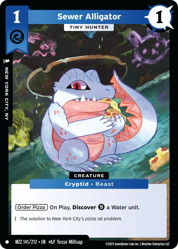 Sewer Alligator - Tiny Hunter