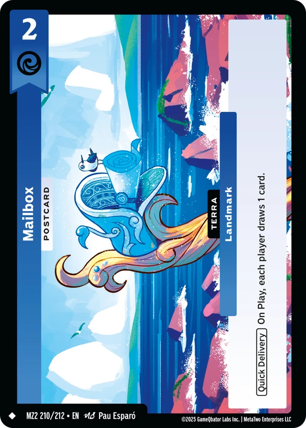 Mailbox - Postcard