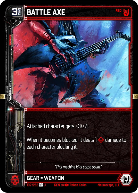 BATTLE AXE