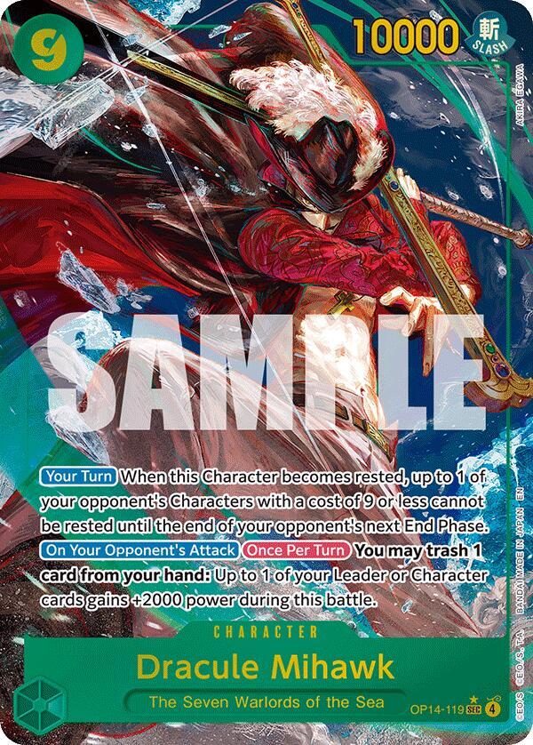 Dracule Mihawk (Alternate Art)
