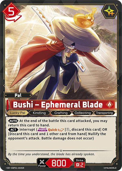 Bushi – Ephemeral Blade