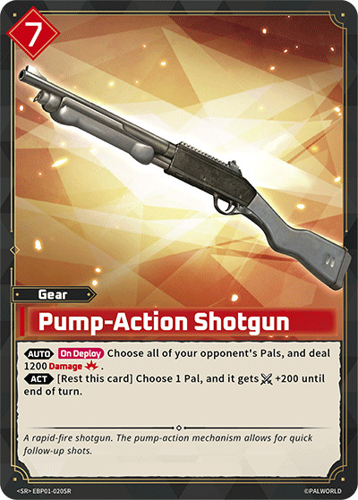 Pump-Action Shotgun