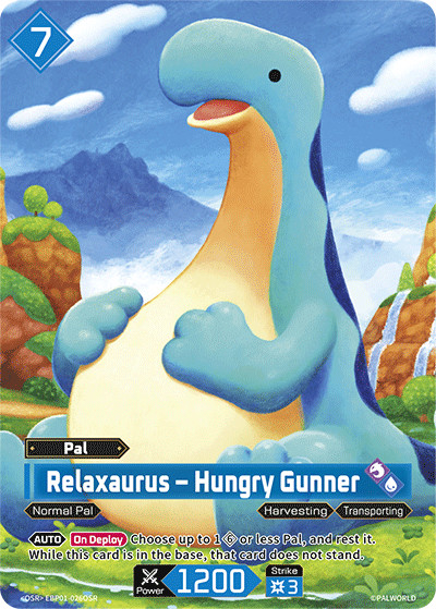 Relaxaurus – Hungry Gunner