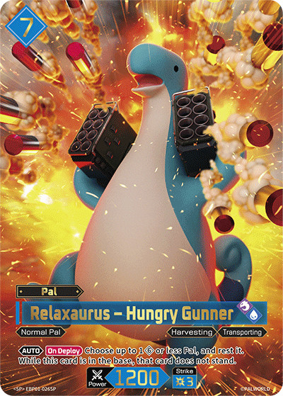 Relaxaurus – Hungry Gunner
