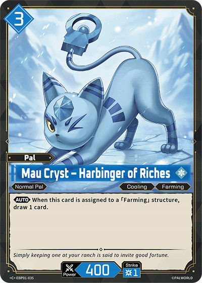 Mau Cryst – Harbinger of Riches
