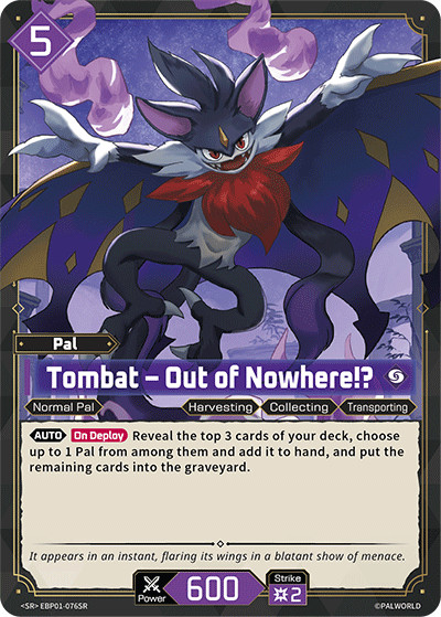 Tombat – Out of Nowhere!?