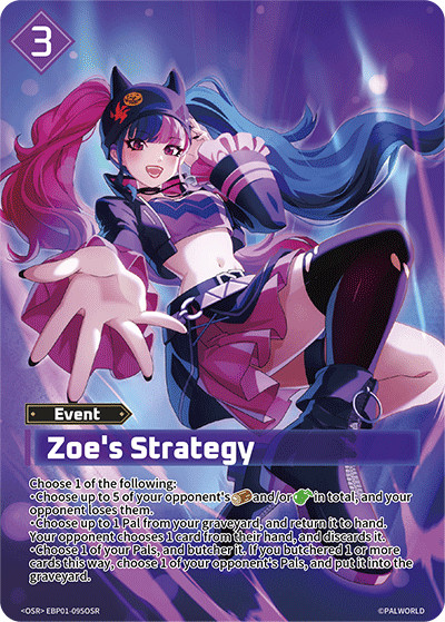 Zoe's Strategy