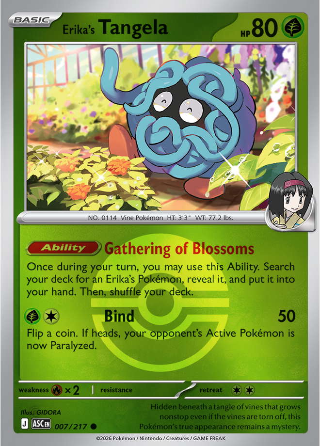 Erika's Tangela (Poke Ball)
