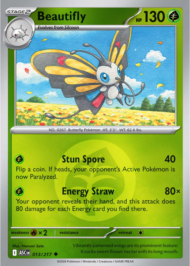 Beautifly (Energy Symbol Pattern)