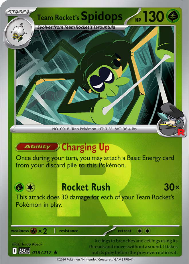 Team Rocket's Spidops (Team Rocket)