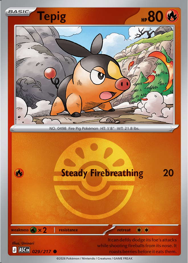 Tepig (Friend Ball)