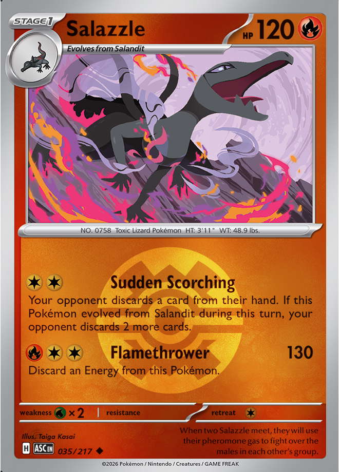 Salazzle (Quick Ball)