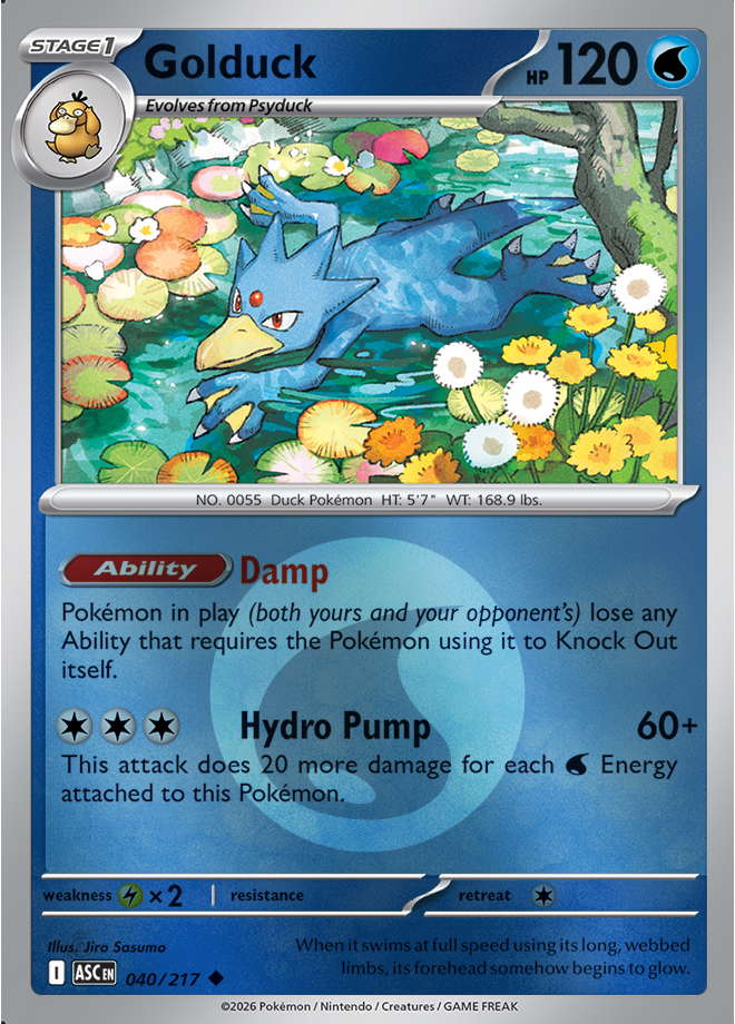 Golduck (Energy Symbol Pattern)