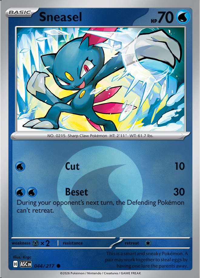 Sneasel (Energy Symbol Pattern)