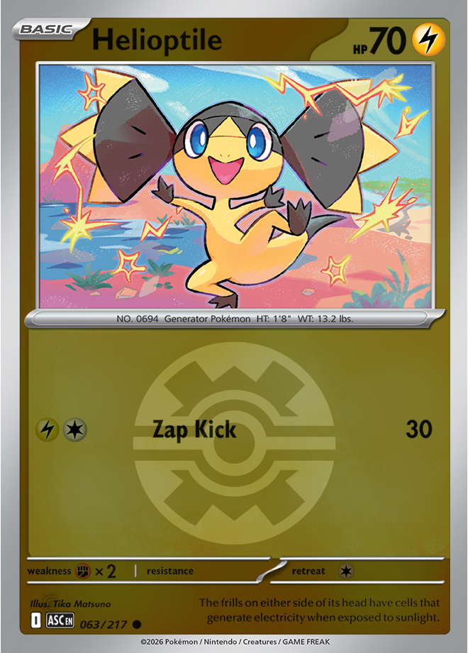 Helioptile (Quick Ball)