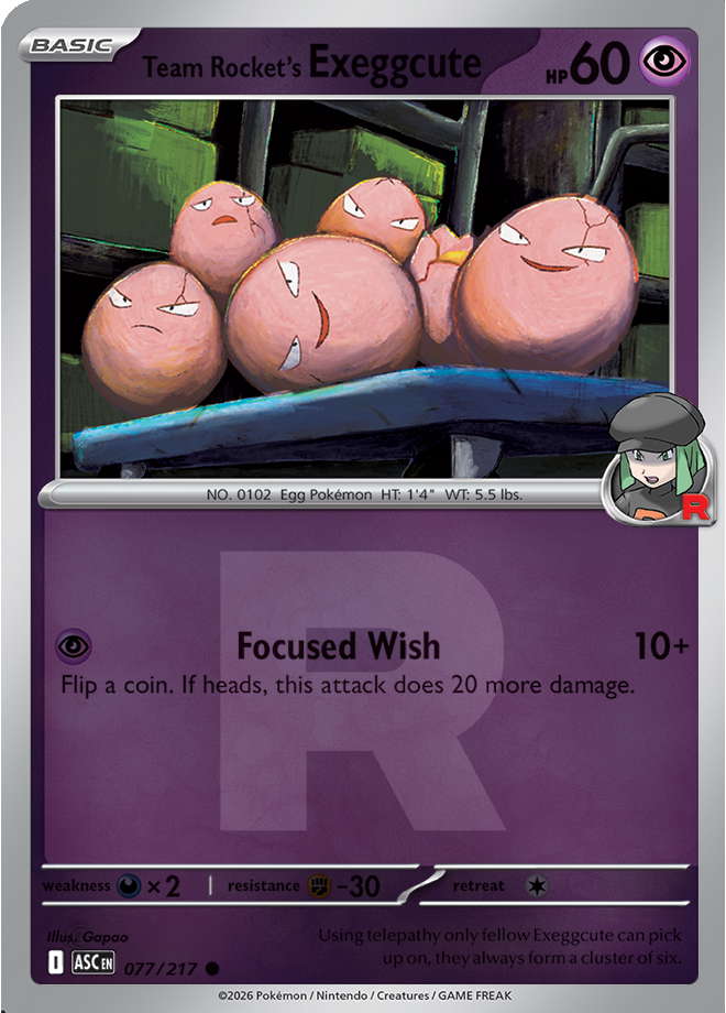 Team Rocket's exeggcute (Team Rocket)