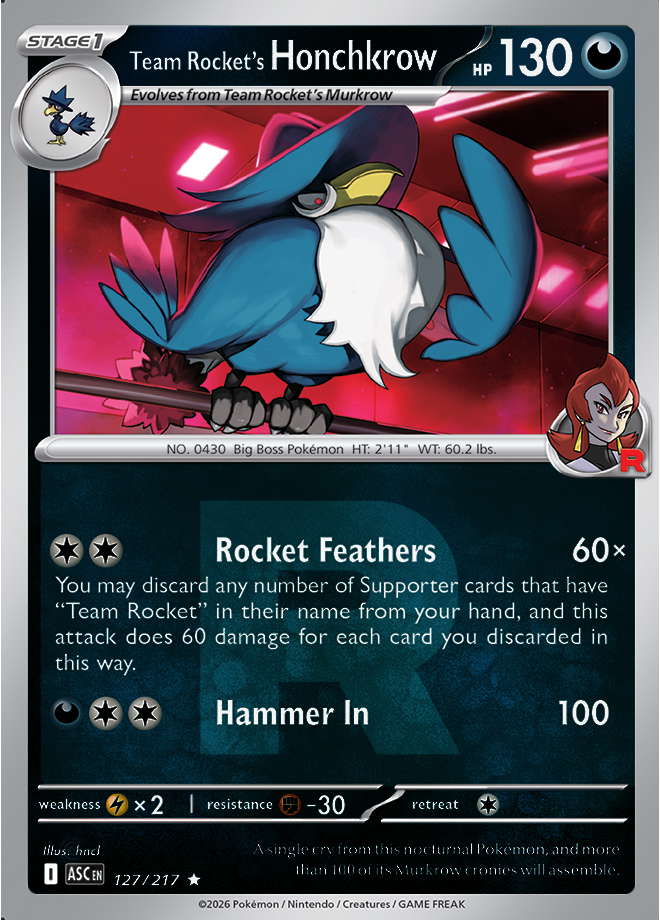 Team Rocket's Honchkrow (Team Rocket)