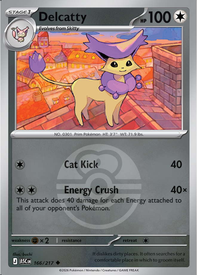 Delcatty (Love Ball)
