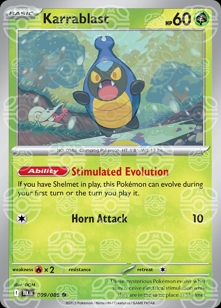 Karrablast (Master Ball Pattern)
