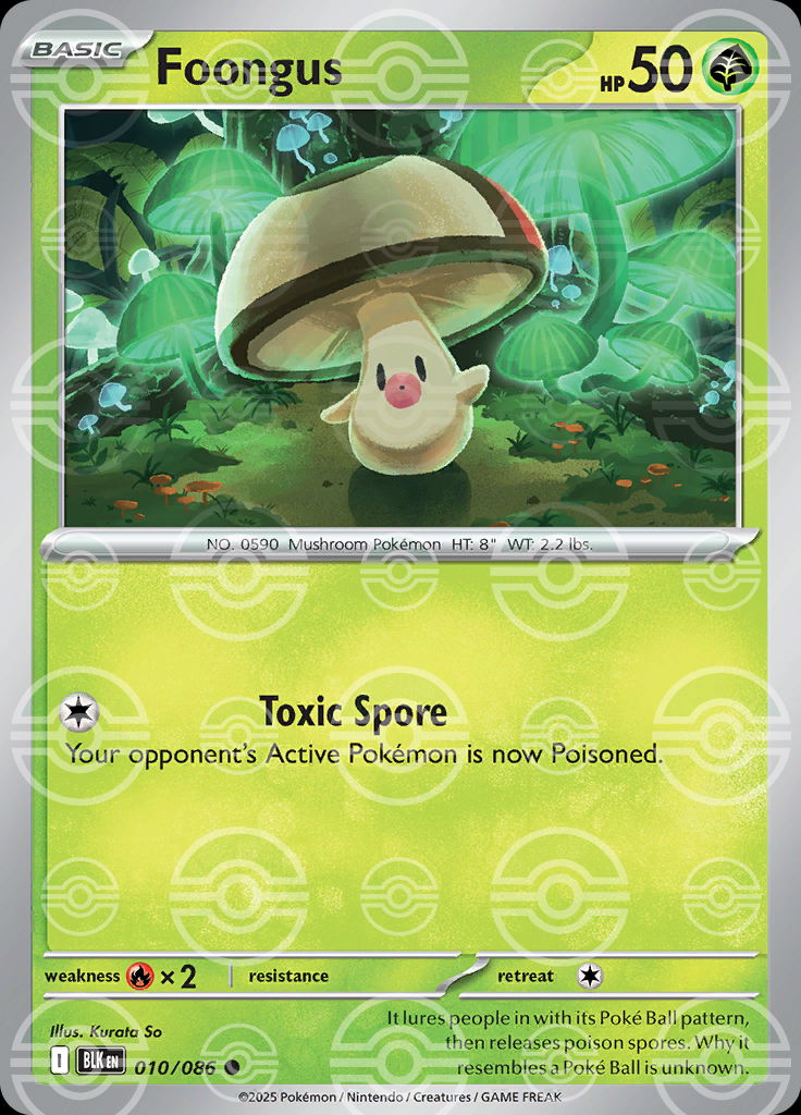 Foongus (Poke Ball Pattern)