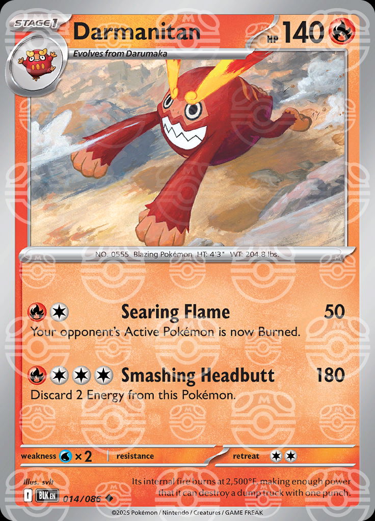 Darmanitan (Master Ball Pattern)